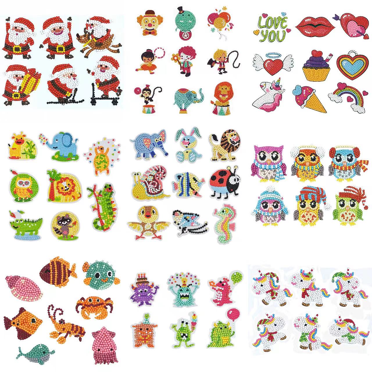 Resin Art Kits - 5D Diamond Painting Stickers Kits para