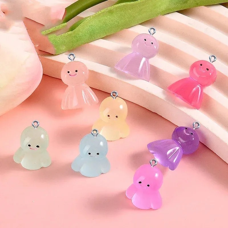 Resin Art Products - 10 peças de pingentes de resina