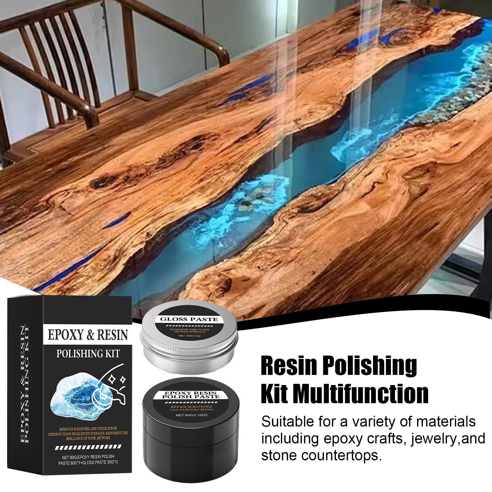 Resin Art Kits - Kit de Polimento para Resina Epóxi