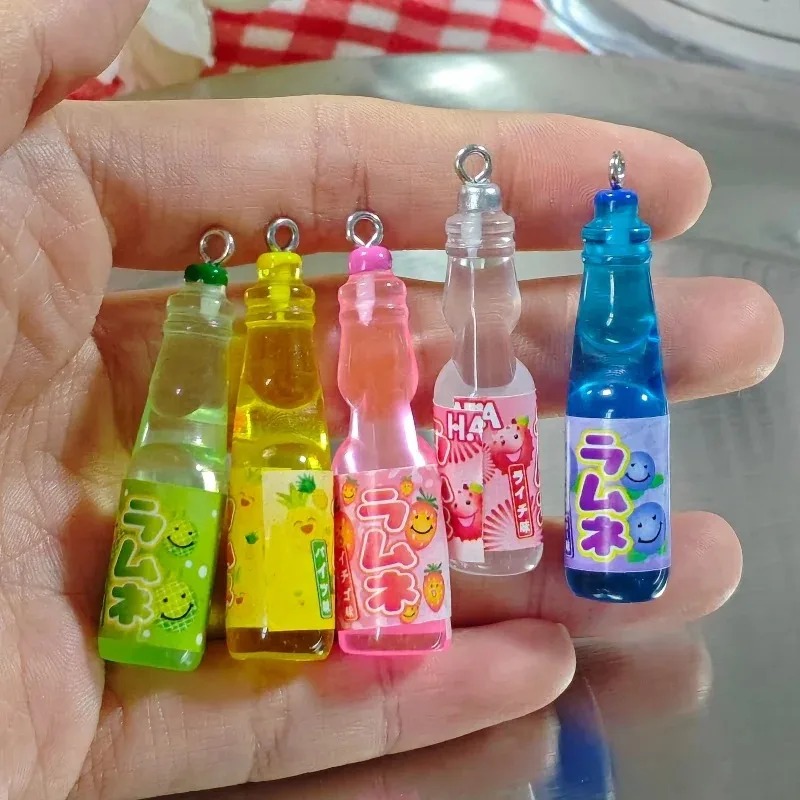 Resin Art Jewelry Kit - 10 Peças de Pingentes de Resina