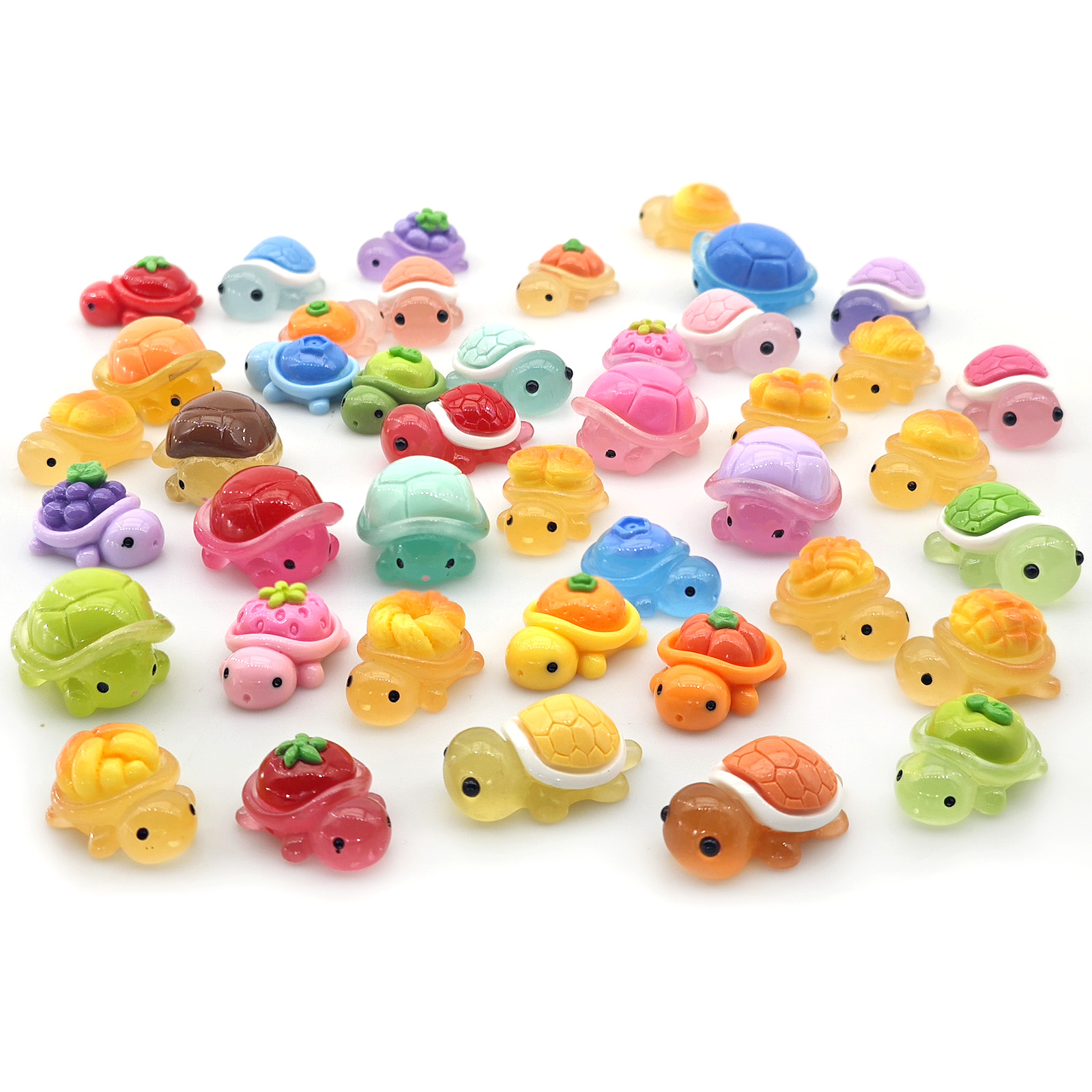 Resin Art Beach - Mini oceano resina tartaruga animais minúsculos