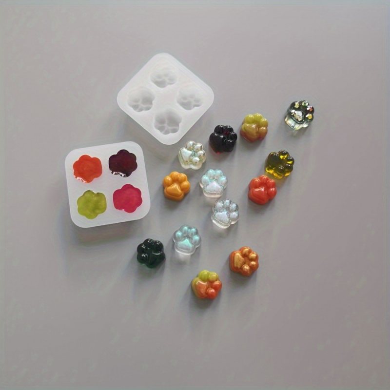Resin Art Clay - Conjunto de Moldes de Silicone com