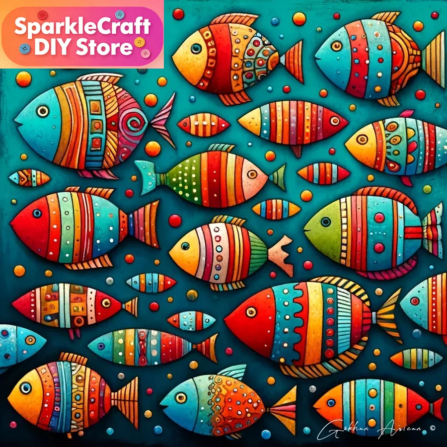 Resin Art Kits - Kit de Pintura Diamante 5D Escolha