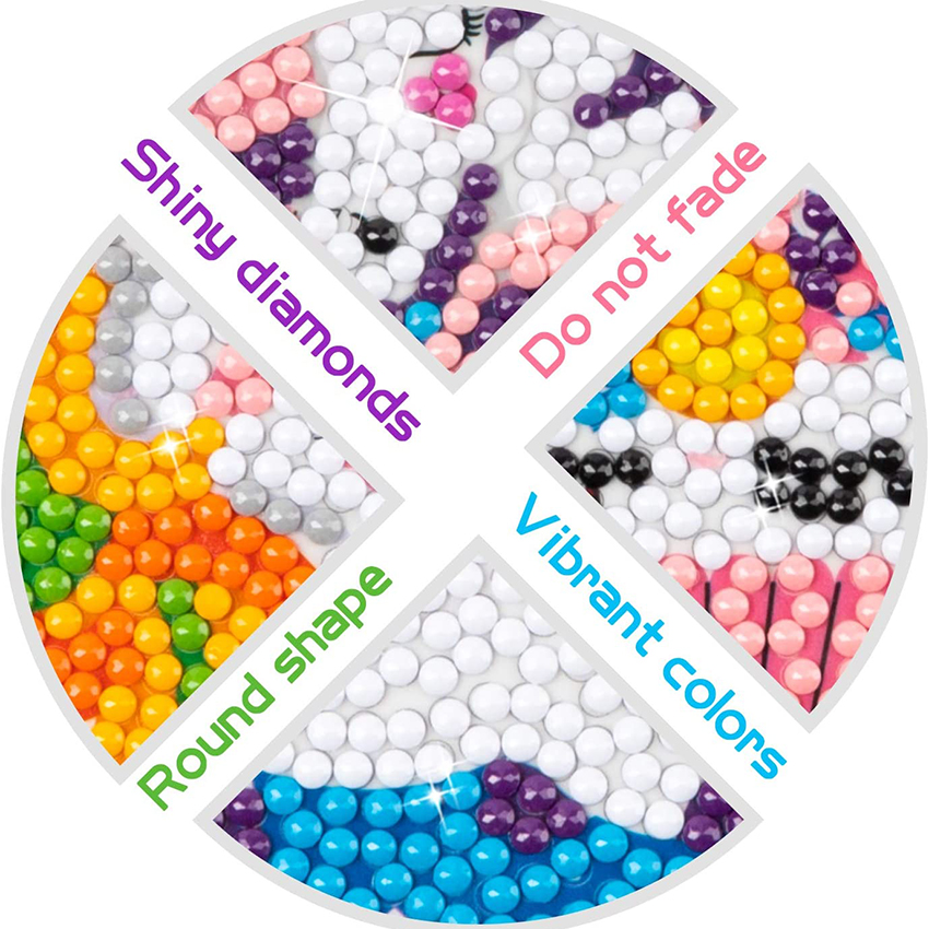 5D Diamond Painting Stickers K - Resin Art Kits avaliação e preço