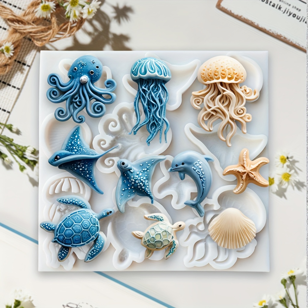 Molde de Silicone de Animais M - Resin Art Clay avaliação e preço