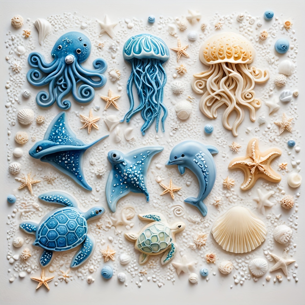 Molde de Silicone de Animais M - Resin Art Clay avaliação e preço