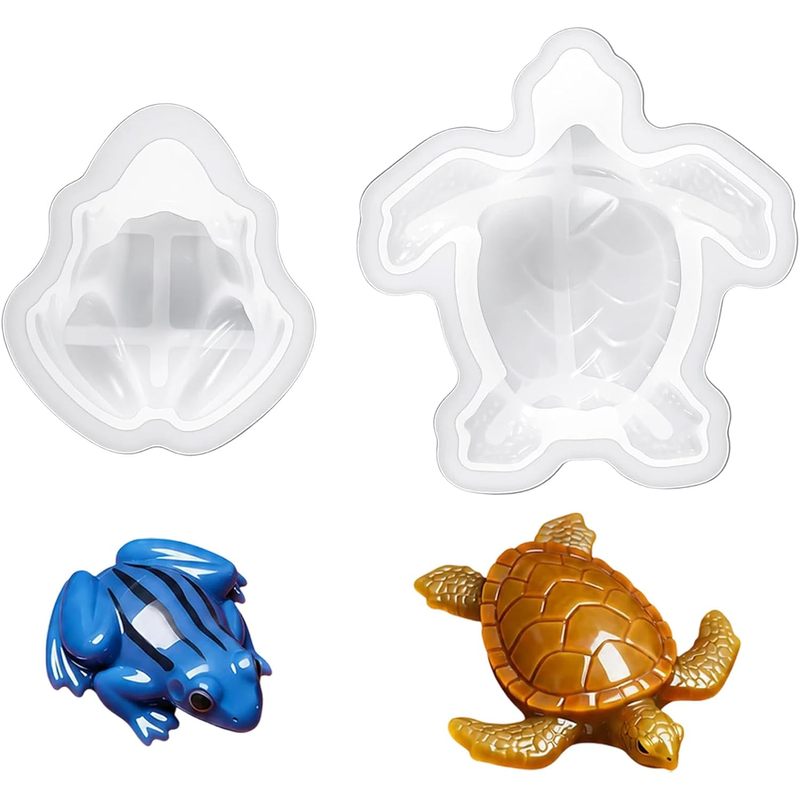 Conjunto de 2 Moldes de Resina - Resin Art Beach avaliação e preço