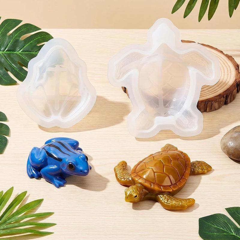 Conjunto de 2 Moldes de Resina - Resin Art Beach avaliação e preço