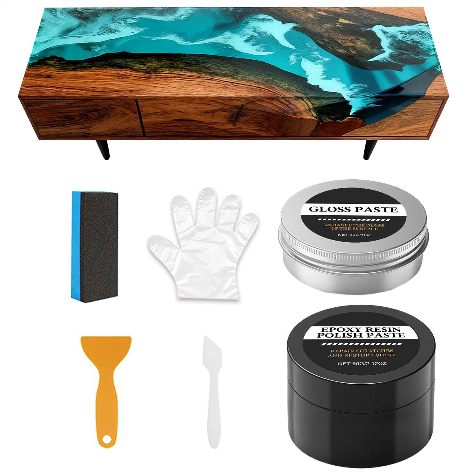 Resina epóxi pasta de poliment - Resin Art Kits avaliação e preço