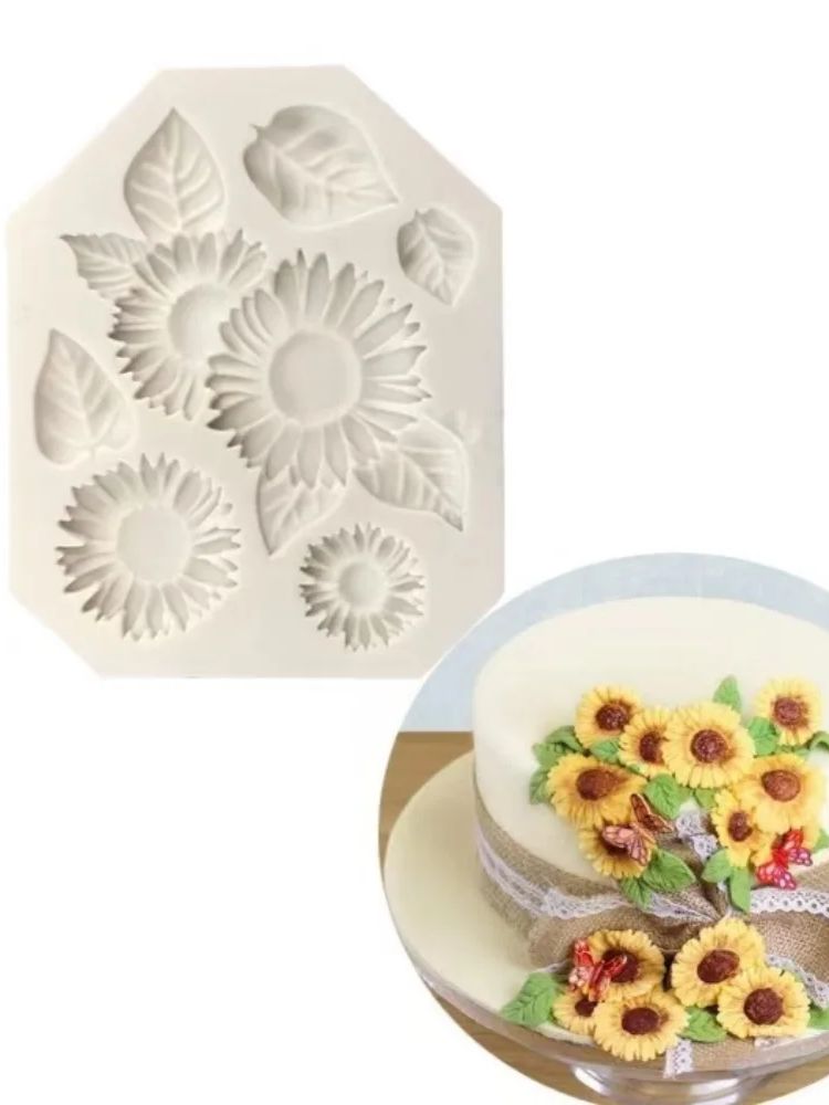 Molde de vela de girassol 3d,  - Resin Art Clay avaliação e preço