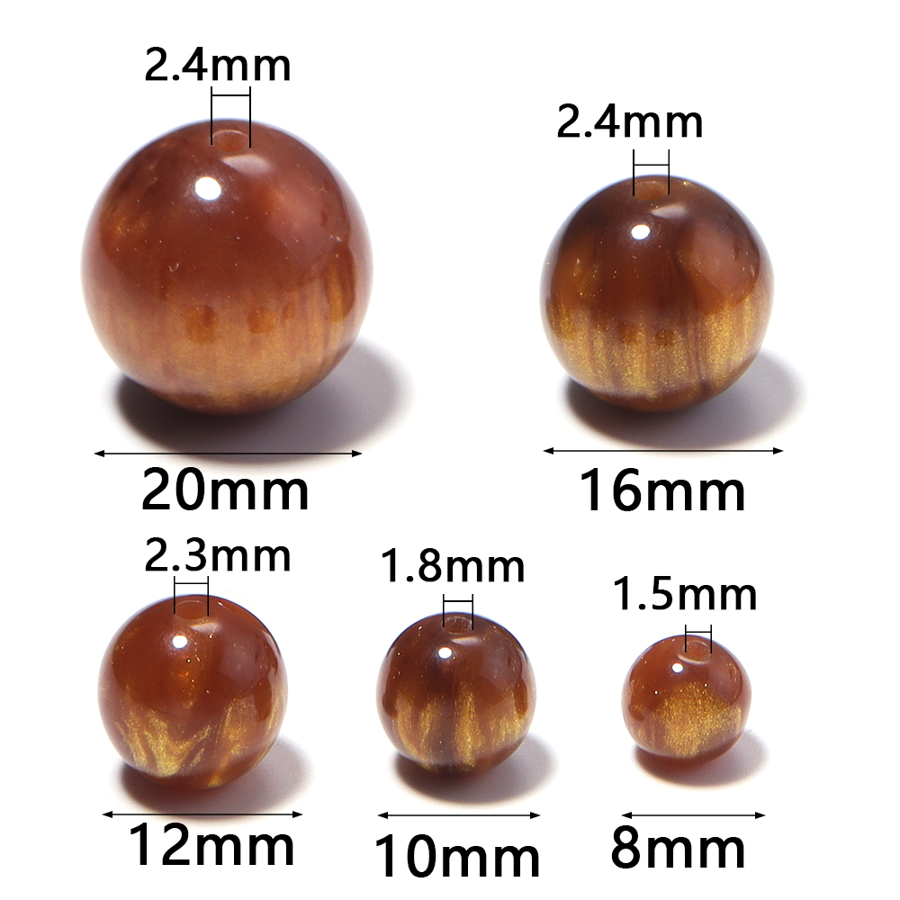 5-30 peças/lote 8-20mm Contas  - Resin Art Jewelry Kit avaliação e preço
