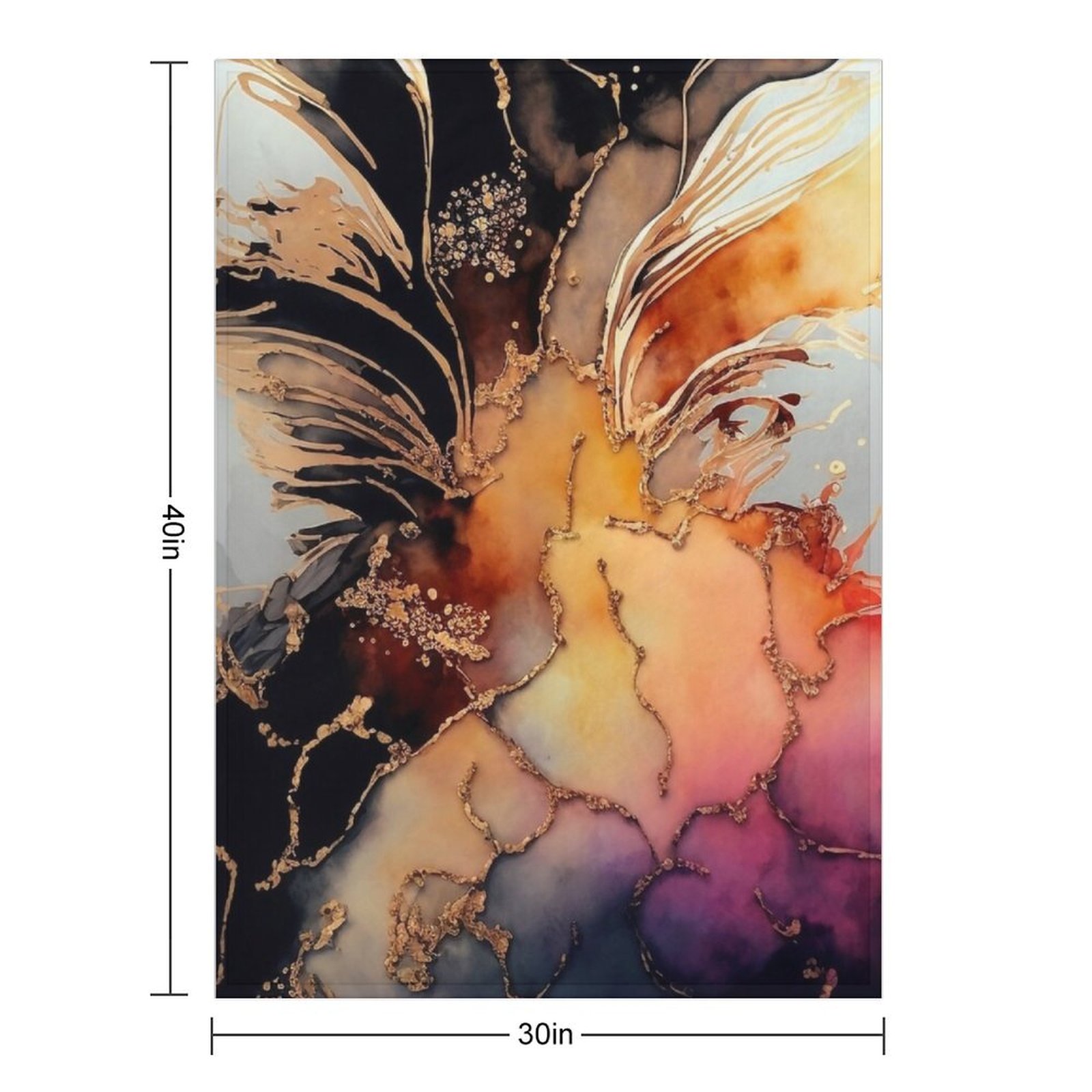 Cobertor de Resina com Tinta A - Resin Art Alcohol Ink avaliação e preço