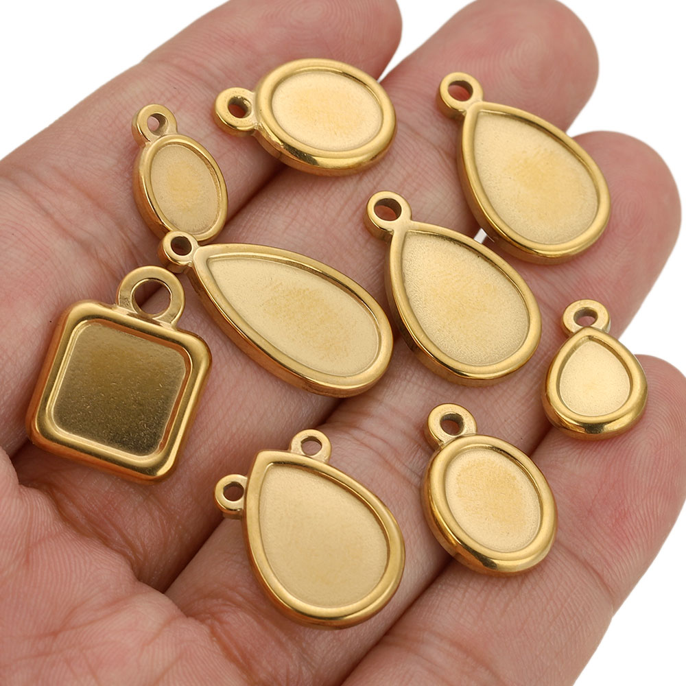 5 Peças de Aço Inoxidável: Bas - Resin Art Jewelry Kit avaliação e preço