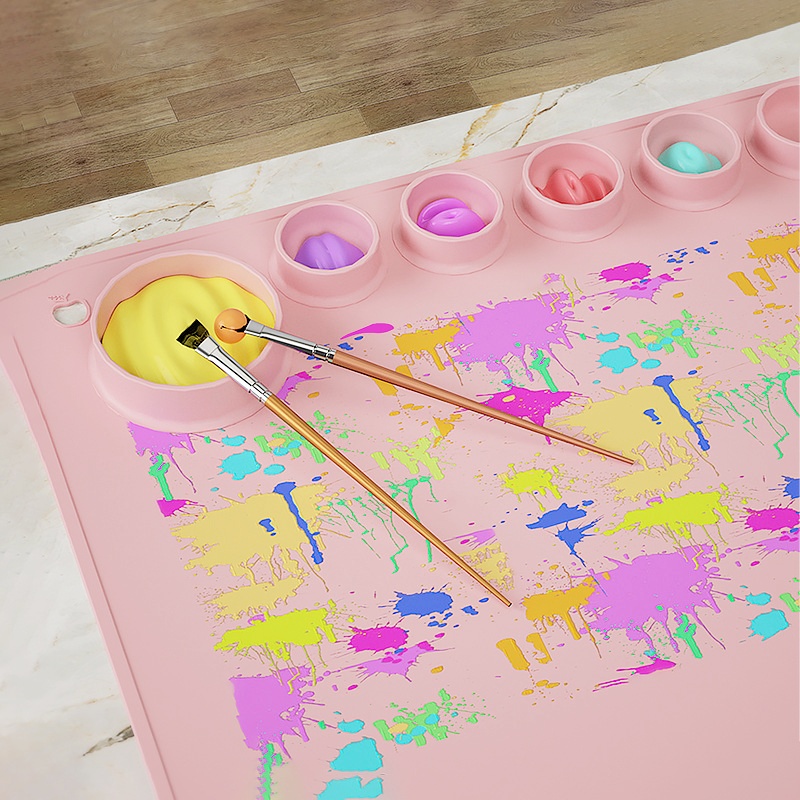 Non-Stick Silicone Pintura Mat - Resin Art Clay avaliação e preço