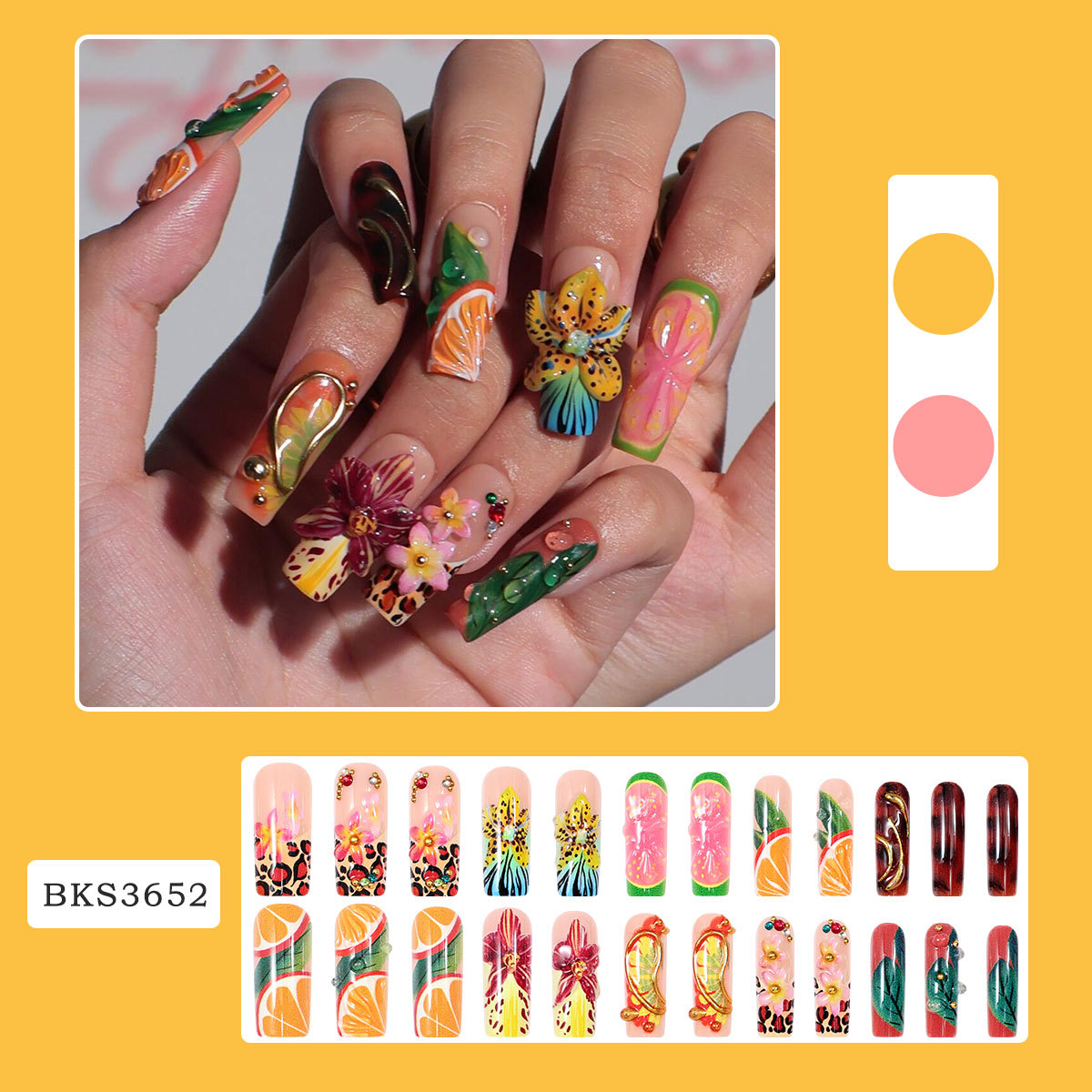 24 Unidades de Unhas Postiças  - Resin Art Machine avaliação e preço
