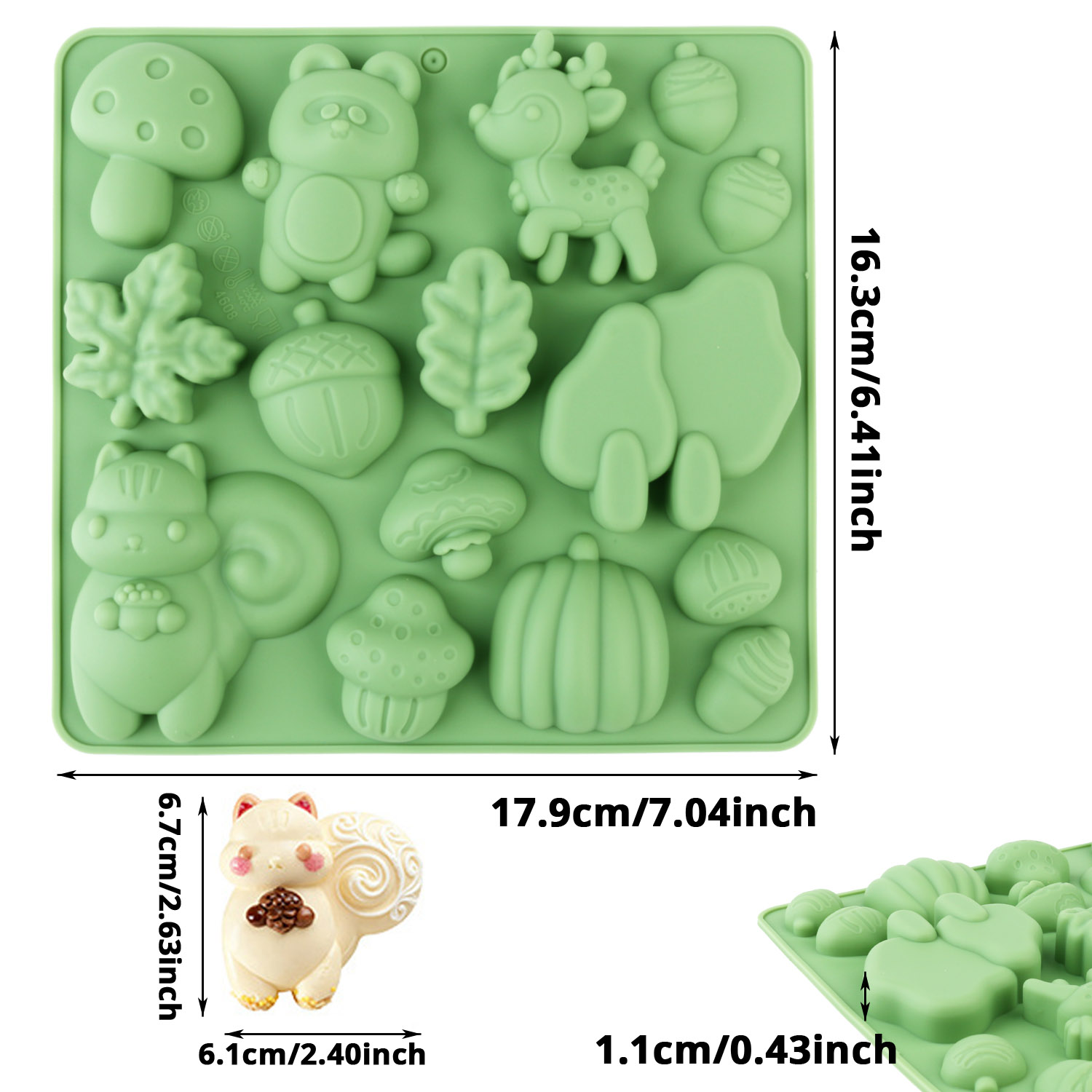 Forma de Silicone para Bolo em - Resin Art Products avaliação e preço