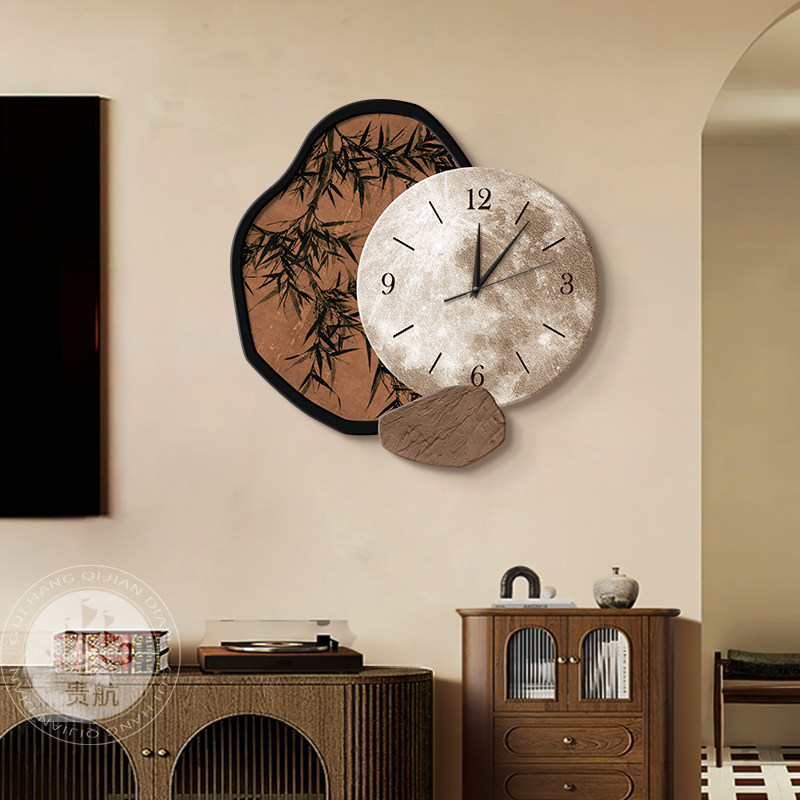 Relógio de Parede Retrô de Bam - Resin Art On Wood avaliação e preço
