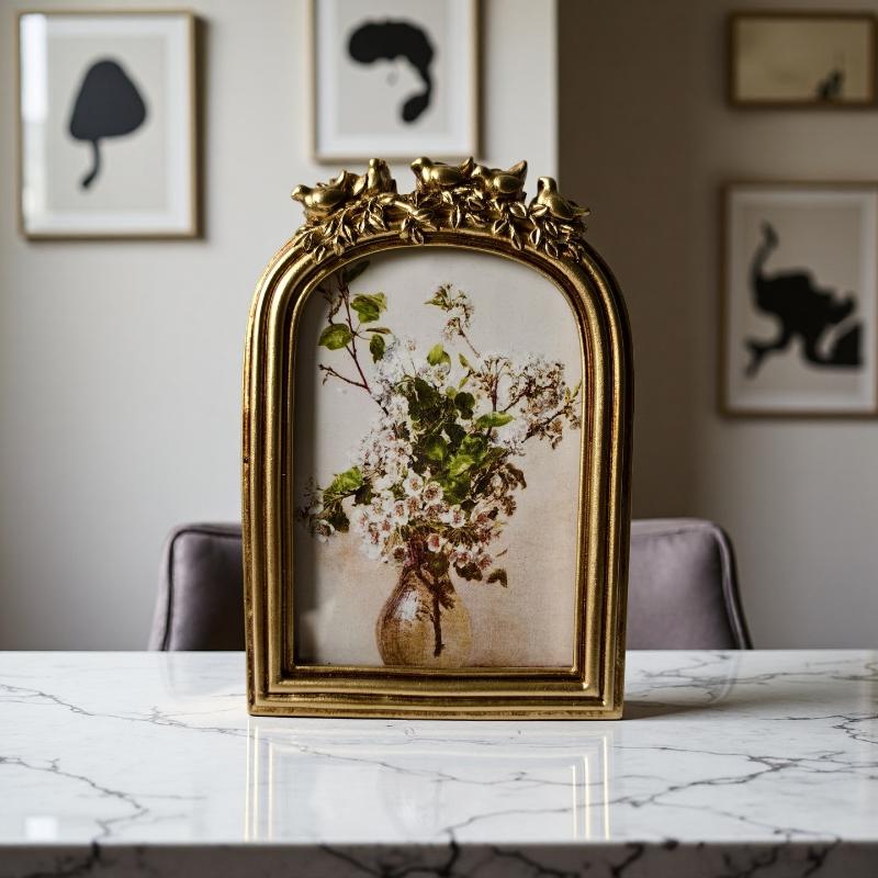 Porta-Retrato Oval Pequeno Ret - Resin Art Frame avaliação e preço