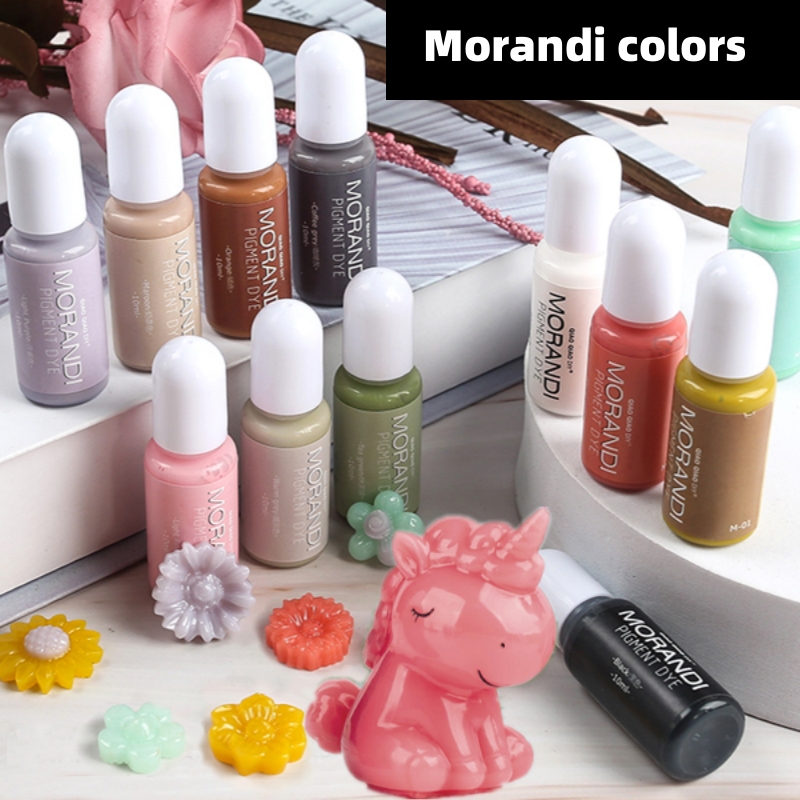 24 cores morandi pigmento de c - Resin Art Alcohol Ink avaliação e preço