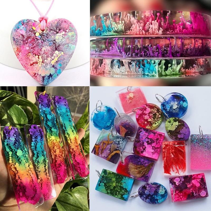 Álcool Resina Pigmento Art Ink - Resin Art Alcohol Ink avaliação e preço