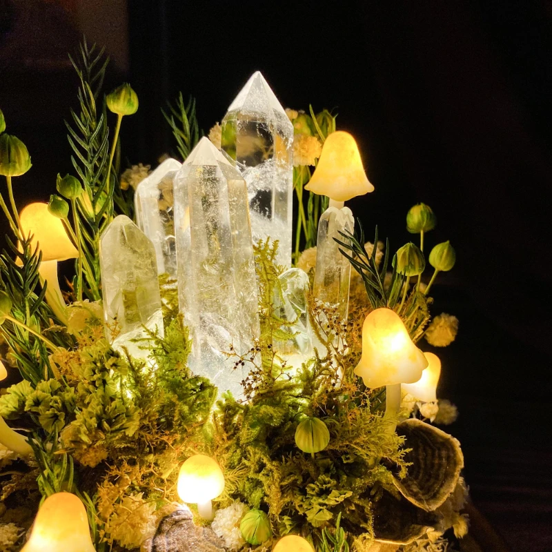 Luminária Noturna de Cogumelo  - Resin Art On Wood avaliação e preço