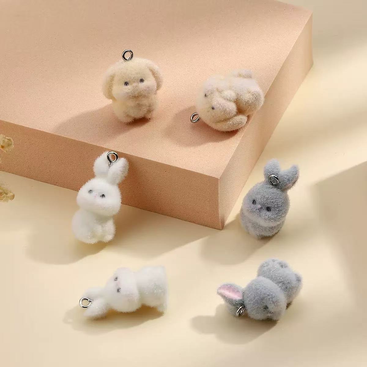 10 pçs reunindo pequeno coelho - Resin Art Jewelry Kit avaliação e preço