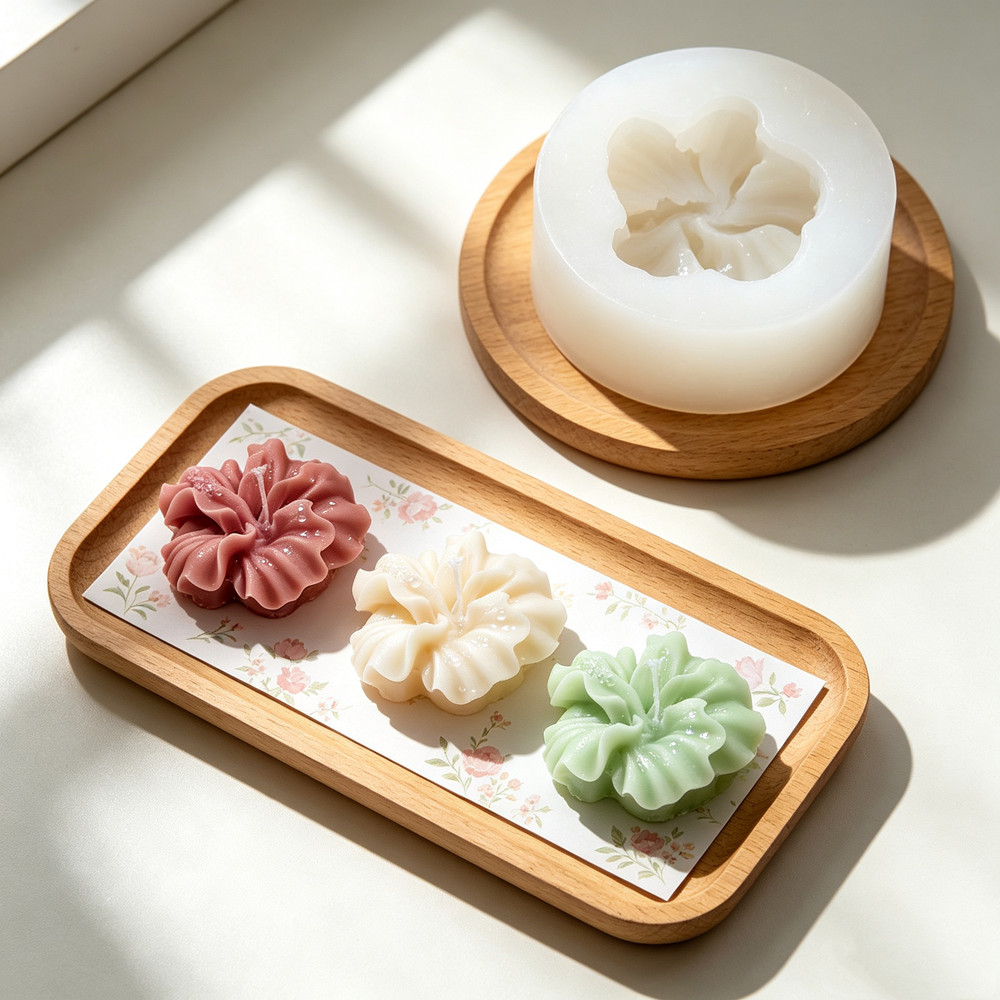 Molde de silicone para velas e - Resin Art Clay avaliação e preço
