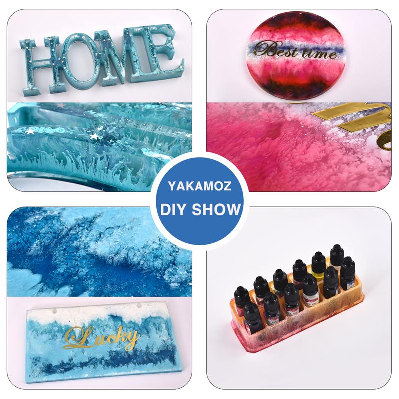 Kit Pigmento Resina Epóxi, Art - Resin Art Alcohol Ink avaliação e preço